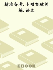 精准备考.专项突破训练.语文