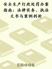 安全生产行政处罚办案指南：法律实务、执法文书与案例剖析