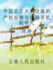中国农业水利设施的产权安排与投融资机制研究