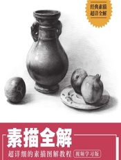 素描全解——超详细的素描图解教程（视频学习版） - 灌木文化,芦珅